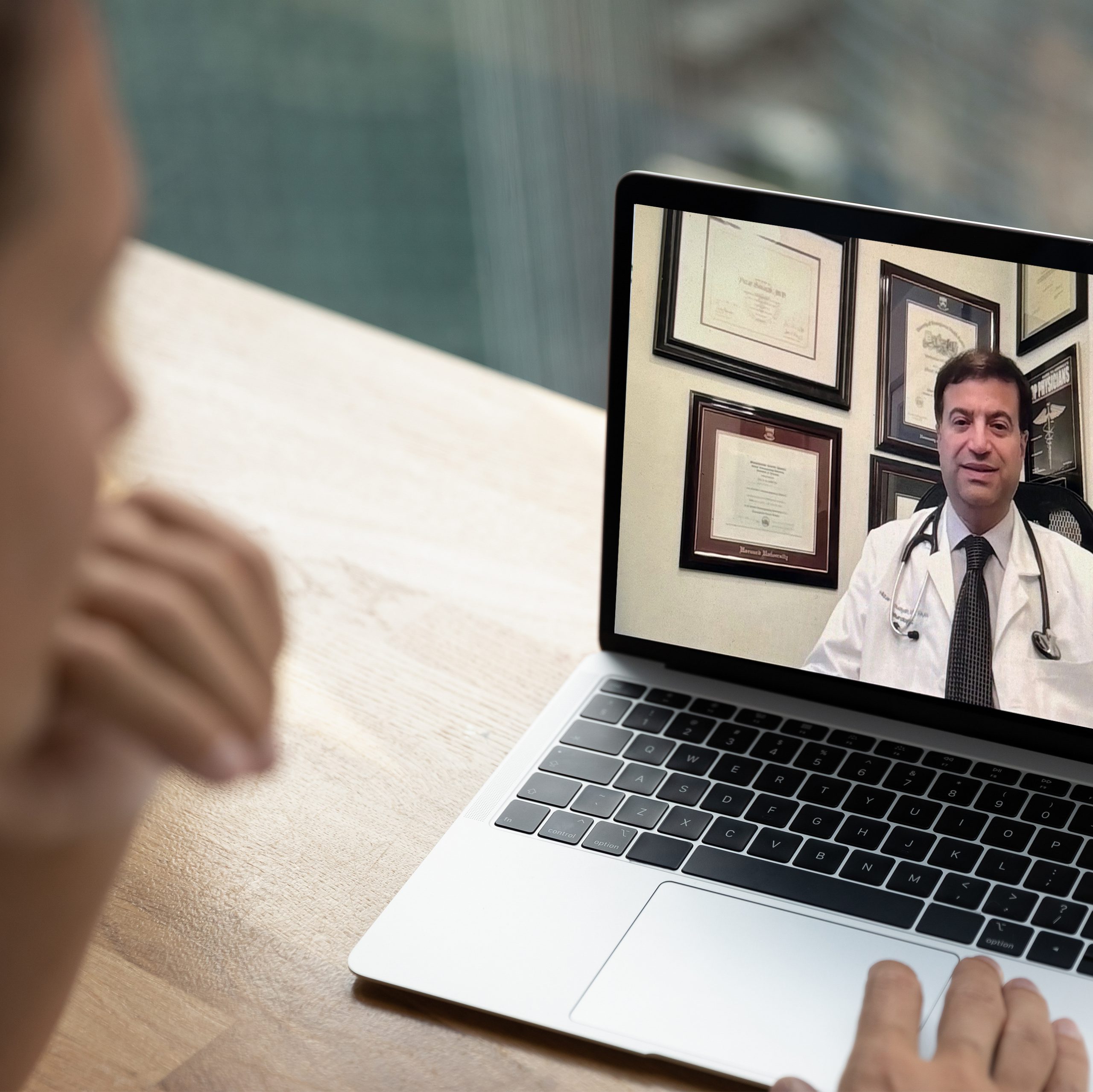 Neurological Zoom Consultation with Dr. Nizar Souayah